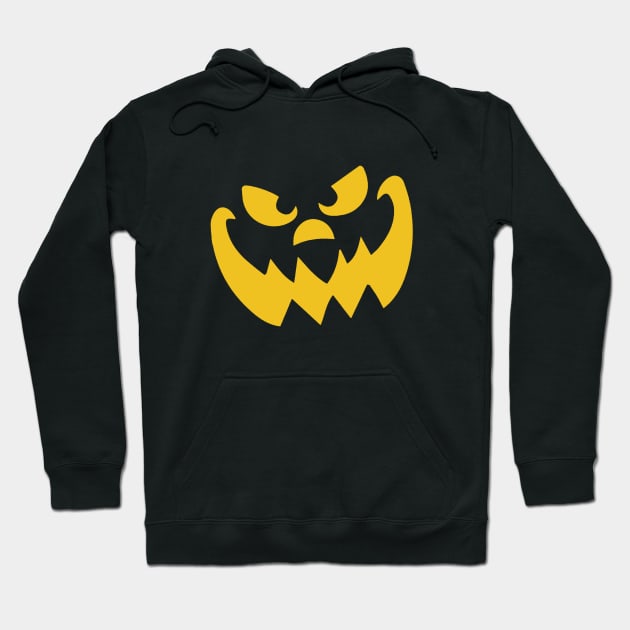 Pumpkin Smiley Face Hoodie by NotoriousMedia